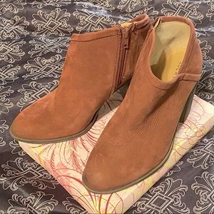 Lucky Brand Suede Booties